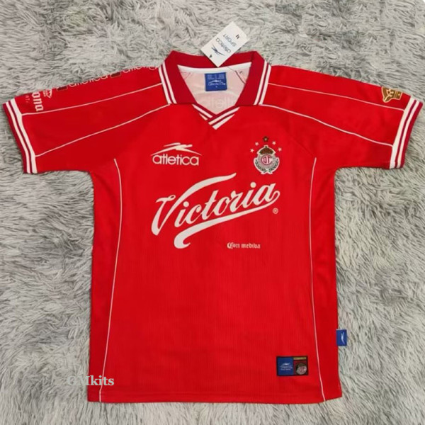 1999-2000 Toluca Home Retro Soccer Jersey