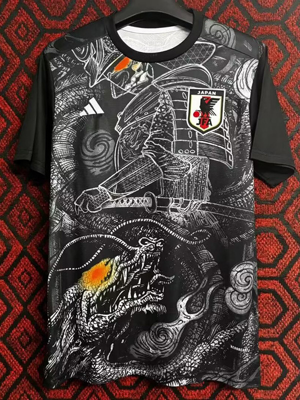 24-25 Japan Black Special Edition Fans Soccer Jersey (黑龙勇士)