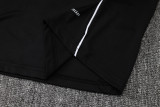 25-26 Inter Miami Black Tank top and shorts suit #D2555