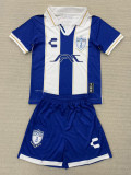 25-26 Pachuca Club World Cup Home Kids Soccer Jersey