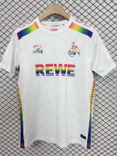 25-26 Koln White Limited Edition Fans Soccer Jersey