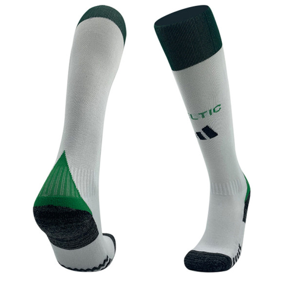 24-25 Celtic Home White Socks