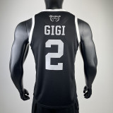 2023 LAKERS GIGI #2 Black MAMBA Top Quality Hot Pressing NBA Jersey