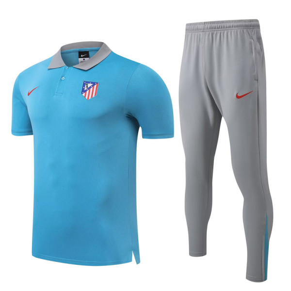 25-26 ATM Lake blue Polo Tracksuit