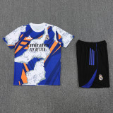 25-26 RMA White blue Training Short Suit