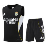 25-26 RMA Black Tank top and shorts suit