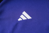 24-25 Germany Purple Kids Half Pull Tracksuit (童装)(半拉链)