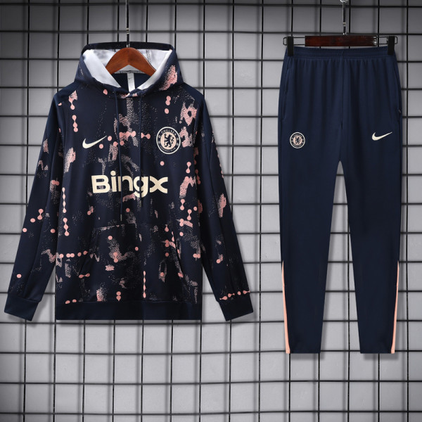 25-26 CHE Royal blue Hoodie Tracksuit (卫衣套装)