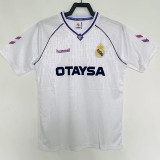 1990-1992 RMA Home Retro Soccer Jersey