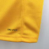 22-23 LAKERS O'NEAL #34 Yellow Top Quality Hot Pressing NBA Jersey(圆领)