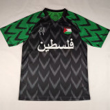 24-25 Palestina FC Black Green Fans Soccer Jersey