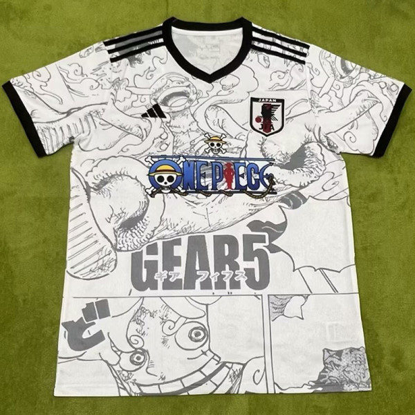 24-25 Japan ONEPECE White Special Edition Fans Soccer Jersey (海贼王)