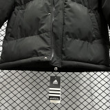 24-25 MF4 AD Black Hooded Cotton Coat #棉衣