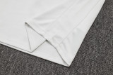 25-26 INT White Half Pull Tracksuit #B2541(半拉链)