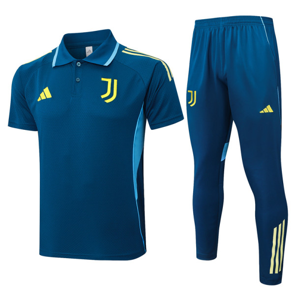 25-26 JUV Lake blue Polo Tracksuit #C2534