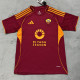 25-26 Roma Home Fans Soccer Jersey (前广告)