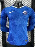 25-26 CHE Home Long Sleeve Player Version Soccer Jersey (长袖球员)
