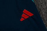 25-26 Flamengo Blue Kids Half Pull Tracksuit (童装)(半拉链)