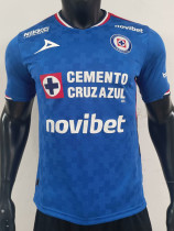 25-26 Cruz Azul Home Player Version Soccer Jersey