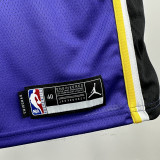 Lakers DONCIC #77 Blue Top Quality Hot Pressing NBA Jersey (Trapeze Edition) 飞人版