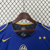 2004-2005 JUV Away Blue Retro Soccer Jersey