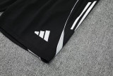 25-26 Argentina Black Tank top and shorts suit