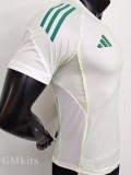 25-26 Algeria Light Green Player Version Training shirts #A38淡绿