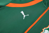 25-26 Ivory Coast Dark green Jacket Tracksuit