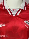 1997-1998 CA Independiente Red Retro Soccer Jersey