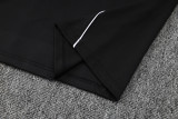 25-26 Argentina Black Half Pull Tracksuit (半拉链)