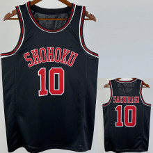2023 SHOHOKU SAKURAGI #10 Black Top Quality Hot Pressing NBA Jersey