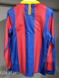 2010-2011 BAR Home Player Version 长袖球员 Long Sleeve Retro Soccer Jersey