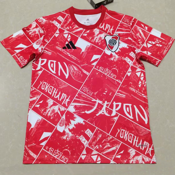25-26 River Plate Red Training shirts