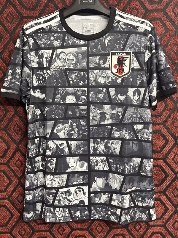 24-25 Japan Anime Edition Grey Fans Soccer Jersey 灰色(哆啦A梦)