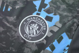 25-26 Man City Grey Training Short Suit