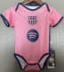 25-26 BAR  Pink Baby Infant Crawl Suit
