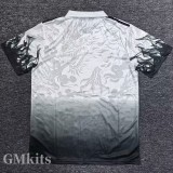 25-26 RMA Black White Polo Short Sleeve (龙)