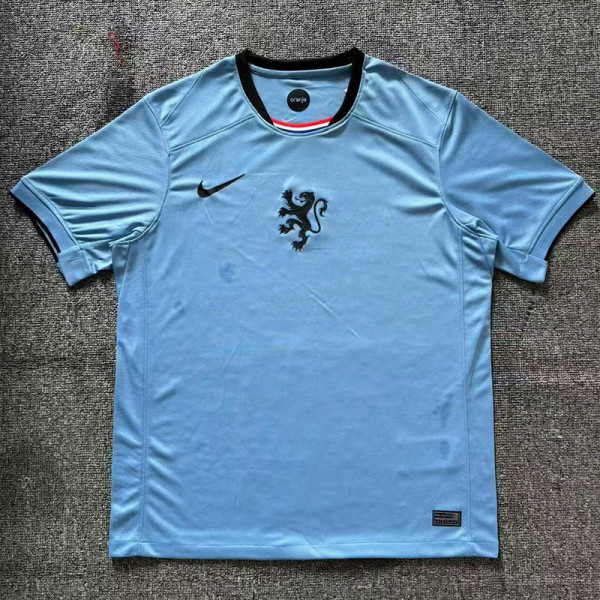 25-26 Netherlands Blue Fans Soccer Jersey