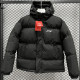 24-25 MF6 LN Black Hooded Cotton Coat #棉衣