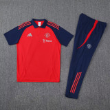 25-26  Man Utd Red Polo Tracksuit