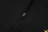 25-26 Argentina Black Half Pull Tracksuit (半拉链)