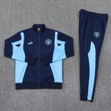 25-26 Man City Royal blue Jacket Tracksuit