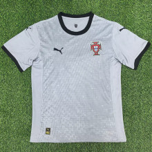 25-26 Portugal Grey Goalkeeper Fans Soccer Jersey (PM)