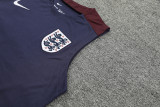 24-25 England Purple Tank top and shorts suit