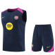 25-26 BAR Royal blue Tank top and shorts suit