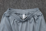 25-26 Nigeria Grey Half Pull Tracksuit (半拉链)