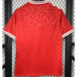 24-25 Denmark Home Fans Soccer Jersey 胶标