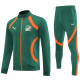25-26 Ivory Coast Dark green Jacket Tracksuit