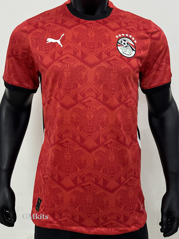 24-25 Egypt Home Player Version Soccer Jersey