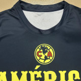 24-25 Club America Royal Blue Champion Training shirts (背后没图案)